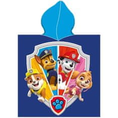 Carbotex Osuška s kapucňou - plážové pončo Paw Patrol - Chase