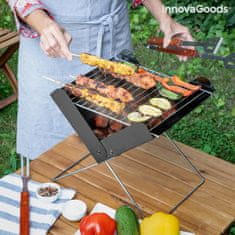 InnovaGoods Mini Folding Portable Barbecue for Charcoal Foldecue InnovaGoods 