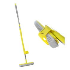 InnovaGoods 2-in-1 Dust Mop-Floor Mop with Self-wringing Sponge Wringop InnovaGoods 