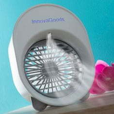 InnovaGoods Mini Ultrasound Air Cooler-Humidifier with LED Koolizer InnovaGoods 