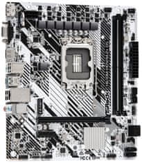 ASRock H610M-HDV/M.2+ D5/LGA1700/Intel H610/2x DDR5/VGA/HDMI/DP/M.2/USB-C/mATX