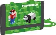 Oxybag Detská textilná peňaženka Playworld