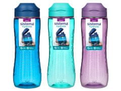 Sistema Sistema Hydrate Fľaša Active Flip Top 800 ml, mix farieb