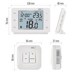 EMOS GoSMART progr. termostat- bezdrôtový P56211