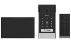 EZVIZ šikovný domáci interkom EP7/ Wi-Fi/ 2K/ 7" dotykový monitor/ videotelefón/ bezdrôtový zvonček/ IP65/ čierno-strieborný