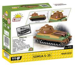 Cobi 3093 II WW Somua S-35, 1:72, 99 k