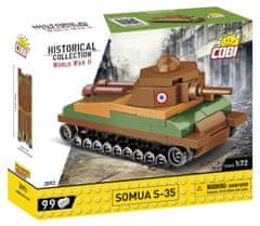 Cobi 3093 II WW Somua S-35, 1:72, 99 k