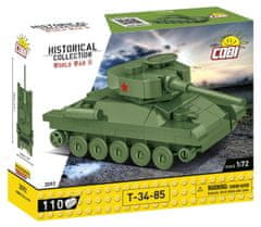 Cobi 3092 II WW Tank T-34/85, 1:72, 110 k