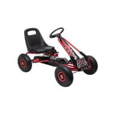 Baby Mix Detská šliapací motokára Go-kart Razor červená