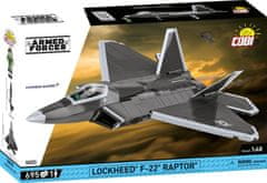 Cobi 5855 Armed Forces Lockheed F-22 Raptor, 1:48, 695 k, 1 f