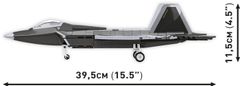 Cobi 5855 Armed Forces Lockheed F-22 Raptor, 1:48, 695 k, 1 f