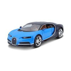 Maisto - Bugatti Chiron, modrá, 1:24