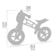 DeCuevas 30180 Detské odrážadlo - Balance Bike COCO 2024