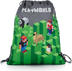 Oxybag Vrecko na cvičky 30x37cm Playworld