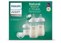 Philips Avent Novorodenecká štartovacia sada Natural Response sklenená SCD878/11