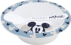 STOR Miska s lyžičkou Mickey Mouse