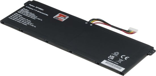 T6 power Batéria pre Acer Extensa 15 EX215-54G, Li-Poly, 7,7 V, 4810 mAh (37 Wh), čierna