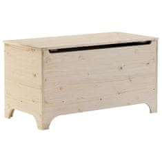 Vidaxl Úložný box s vekom RANA 100x49x54 cm borovicový masív