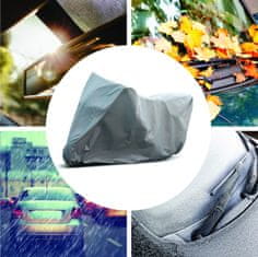 J&J Automotive Plachta na motorku, skúter s ochranou proti UV, dažďu a prachu - Veľkosť: S 