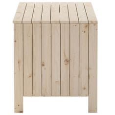 Vidaxl Úložný box s vekom RANA 100x49x54 cm borovicový masív