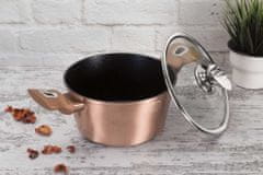 Berlingerhaus GRANITE POT SET BH-6160 ROSE GOLD 13 EA.