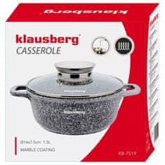 KLAUSBERG mramorovaný hrniec 1,3 l 16 cm KLAUSBERG KB-7519