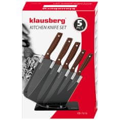 KLAUSBERG SADA 5 KUCHYNSKÝCH NOŽOV KLAUSBERG V STOJANE KB-7616