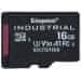 Kingston 16GB microSDHC / Industrial Temp / UHS-I / U3 / vr. adaptéra