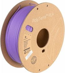 tisková struna (filament), PolyTerra PLA, 1,75mm, 1kg (PM70852), fialová