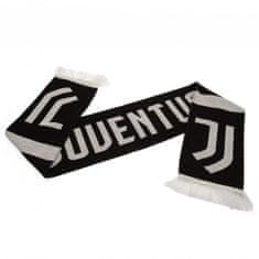 FAN SHOP SLOVAKIA Šál Juventus FC, čierna, 132x19 cm