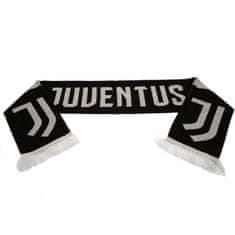 FAN SHOP SLOVAKIA Šál Juventus FC, čierna, 132x19 cm