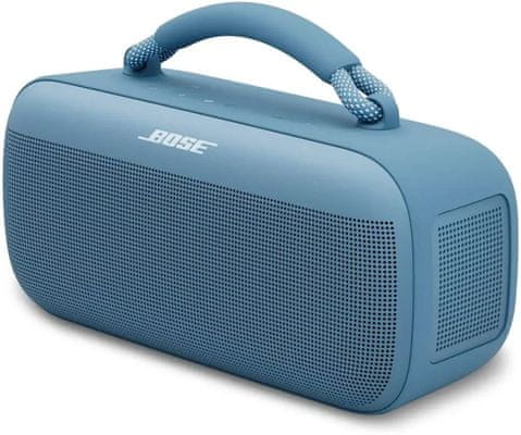 moderní bluetooth reproduktor bose soundlink max portable skvělý stereo zvuk mobilní aplikace odolný prachu i vodě nabíjení mobilu usbc