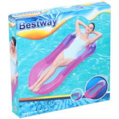 Bestway Nafukovačka so sieťovým dnom Bestway 160 x 84cm ružová