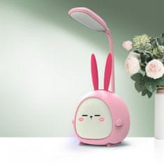 MG Bunny LED nočná lampa, ružová