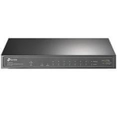 TP-LINK 10-Port Gigabit PoE+ Switch, 8 Gigabit PoE+ Ports, 1 Gigabit RJ45 Ports a 1 Gigabit SFP Slots, 802.3at/af, 63W