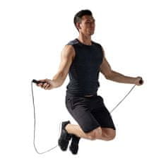 Solex Švihadlo nastaviteľné čierne 280cm JUMP ROPE