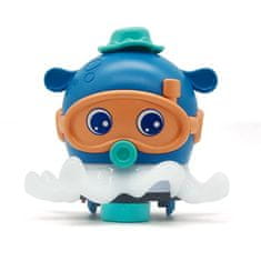 JOJOY® Interaktívna detská hračka chobotnica s hudbou a svetlami (18 × 18 × 16 cm) – modrá | OCTOPAL