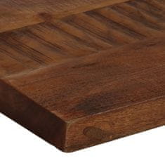 Vidaxl Stolová doska 110x30x2,5 cm obdĺžnik masívne recyklované drevo