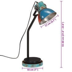 Petromila vidaXL Stolová lampa 25 W viacfarebná 18x18x60 cm E27