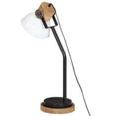 Petromila vidaXL Stolová lampa 25 W biela 18x18x60 cm E27