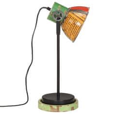 Petromila vidaXL Stolová lampa 25 W viacfarebná 17x17x50 cm E27