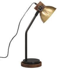 Petromila vidaXL Stolová lampa 25 W starožitná mosadzná 18x18x60 cm E27