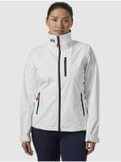 Helly Hansen Biela dámska športová bunda HELLY HANSEN Crew Jacket 2.0 XS