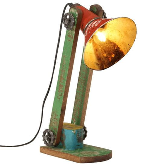 Petromila vidaXL Stolová lampa 25 W viacfarebná 23x13x52 cm E27