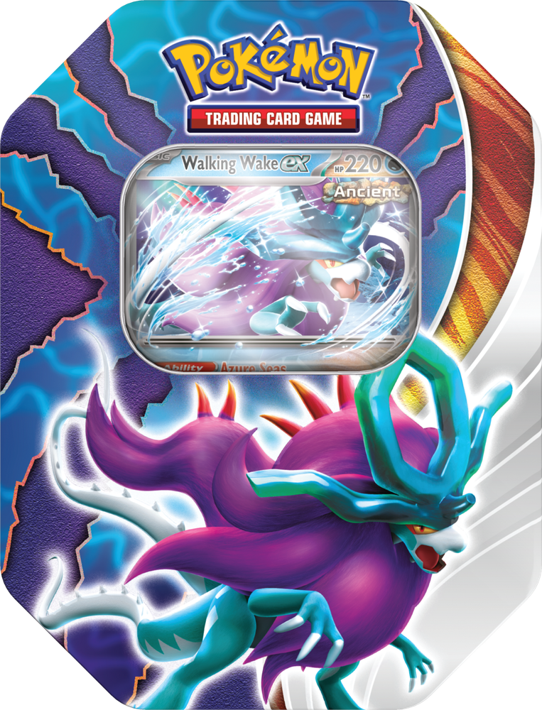 Pokémon TCG: Paradox Clash Tin Walking Wake ex