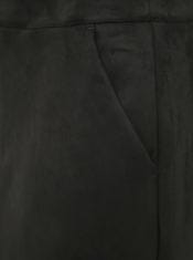 Vero Moda Čierna sukňa v semišovej úprave VERO MODA Donna M