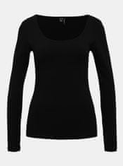 Vero Moda Čierne basic tričko VERO MODA Maxi My XS