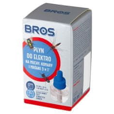 BROS Elektro tekutina na komáre, muchy a mravce 3v1 30ml