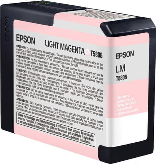 Epson Epson inkoustová náplň/ C13T580600/ StylusPro3800/ Světlá Magenta