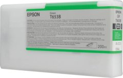 Epson Epson inkoustová náplň/ C13T653B00/ StylusPro4900/ Zelená/ 200ml